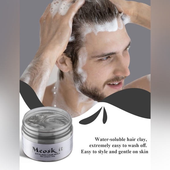 Mcoskit Hair Color Wax for Men & Wome (Grey) - Picture 10 of 12
